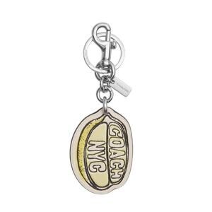 Coach  Lemon Bag Charm Keychain